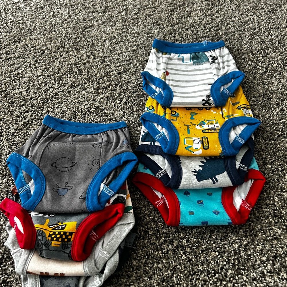 8 brand new potty training underwear 12-24months